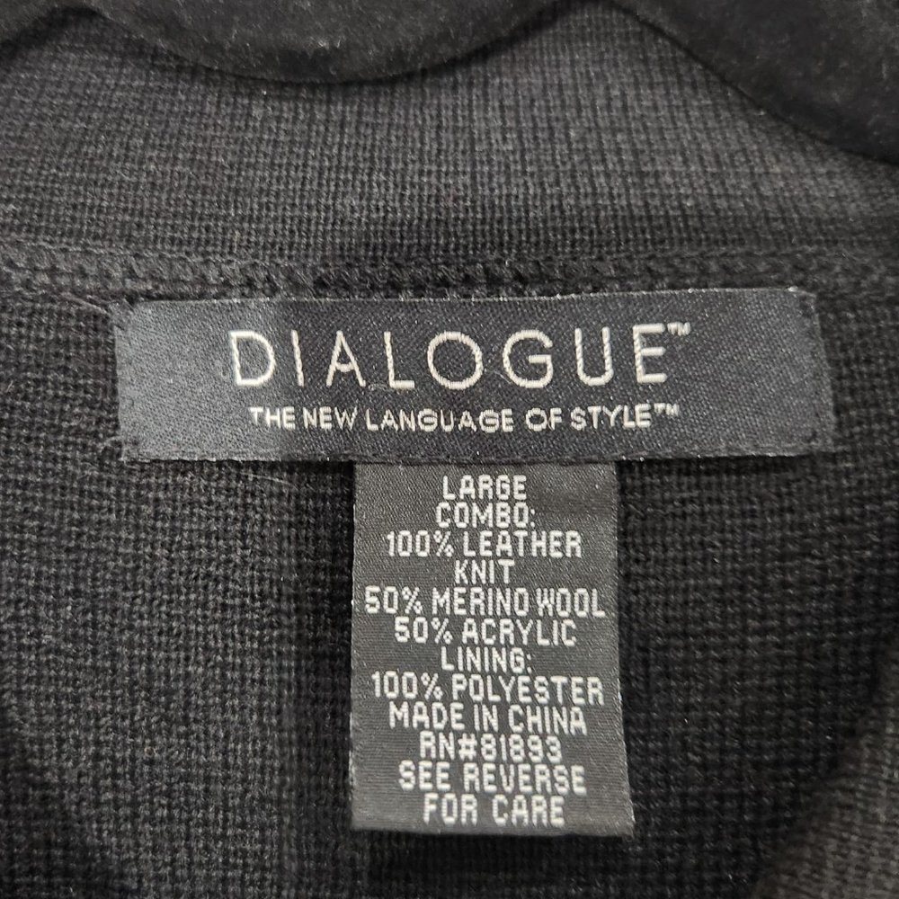 SALE! Dialogue Suede and Wool Jacket - Picture 7 of 8